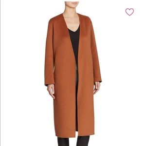 Vince Womens Reversible Cardigan Coat